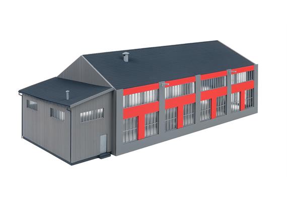 Faller 120079 E-Lokschuppen, 2-ständig - H0 (1:87) | Bild 6