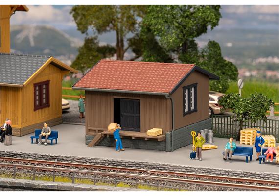 Faller 120099 Kleiner Güterschuppen - H0 (1:87) | Bild 1