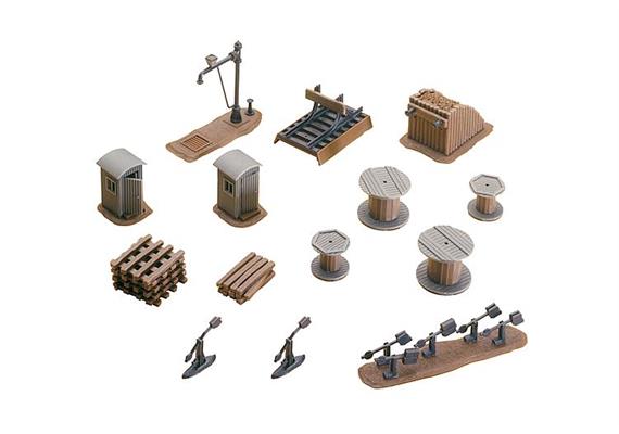 Faller 120141 Ausschmückungsteile Bahnbereich | Bild 2