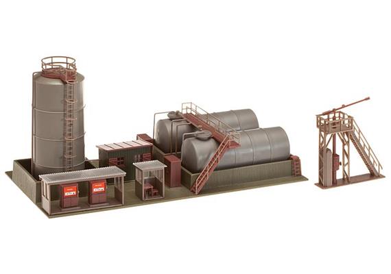 Faller 120157 Öllager mit Dieseltankstelle und Ölkran, H0 | Bild 2