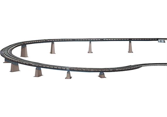 Faller 120471 Auf- und Abfahrt R2 komplett - H0 (1:87) | Bild 2