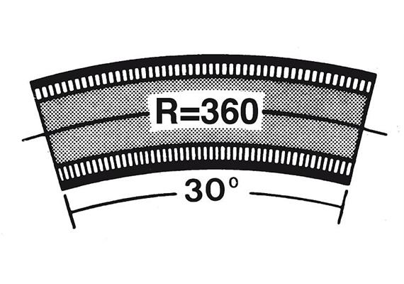 Faller 120475 Gleisbett gebogen Radius 1 | Bild 2