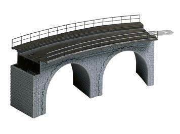 Faller 120478 Viadukt Oberteil gebogen R1 - H0 (1:87)