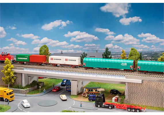 Faller 120504 Betonbrücke, 2-gleisig - H0 (1:87) | Bild 2
