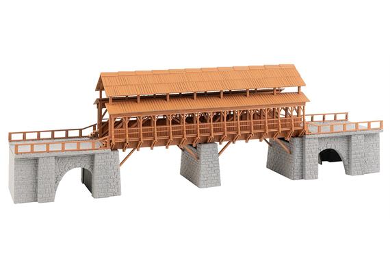 Faller 120527 Eisenbahn-Holzbrücke - H0 (1:87) | Bild 2