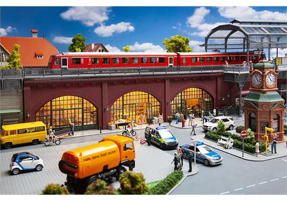 Faller 120571 Arkaden mit Geschäften | Bild 1