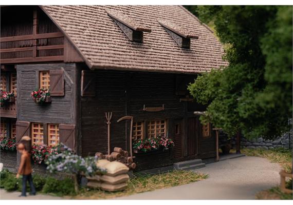 Faller 130012 Jubiläumsmodell Uhrenmacherhaus mit Figur - H0 (1:87) | Bild 3