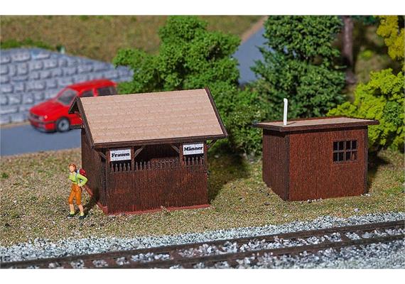 Faller 130182 Toilettenhaus Stugl-Stuls - H0 (1:87) | Bild 1