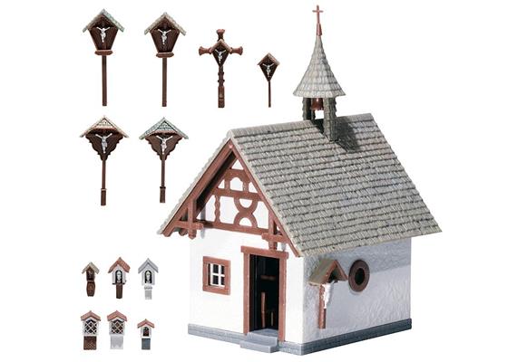 Faller 130235 Kapelle mit Wegkreuzen - H0 (1:87) | Bild 2
