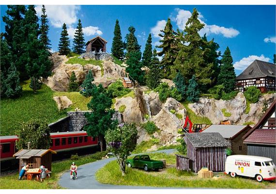 Faller 130323 Materialseilbahn, H0 (1:87) | Bild 1