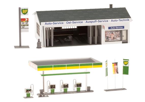 Faller 130345 Tankstelle mit Servicegarage - H0 (1:87) | Bild 3