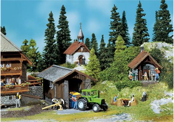 Faller 130379 Backhaus, Kapelle, Geräteschuppen, Spur H0 | Bild 1
