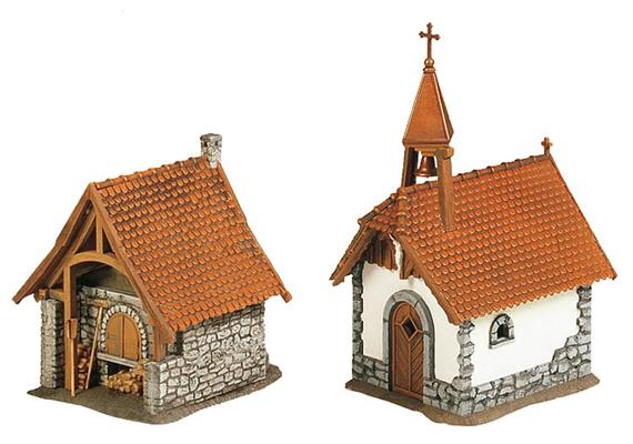 Faller 130379 Backhaus, Kapelle, Geräteschuppen, Spur H0 | Bild 3