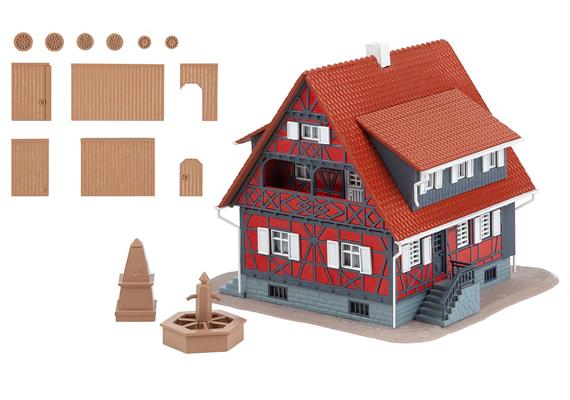 Faller 130587 Fachwerkhaus mit Brunnen - H0 (1:87) | Bild 3