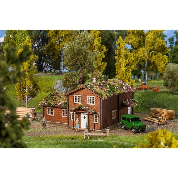 Faller 130605 Norwegisches Haus (LaserCut) - H0 (1:87)