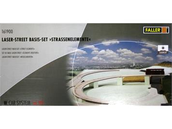 Faller 161900 Car System Laser-Street Basis-Set "Strassenelemente"