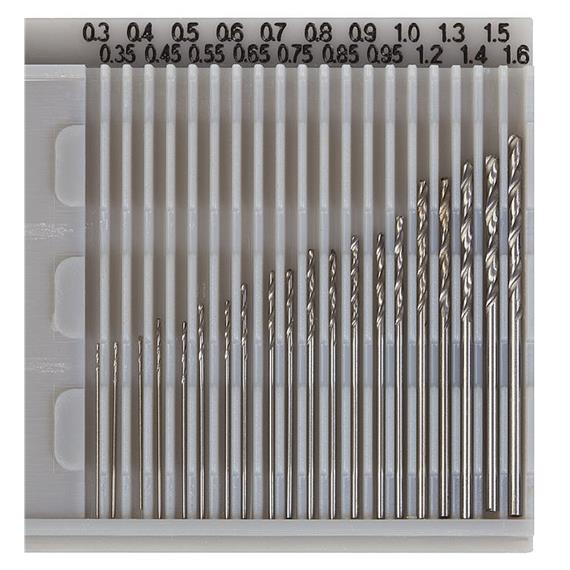 Faller 170523 Bohrersatz 20-teilig, von 0,3 - 1,6 mm