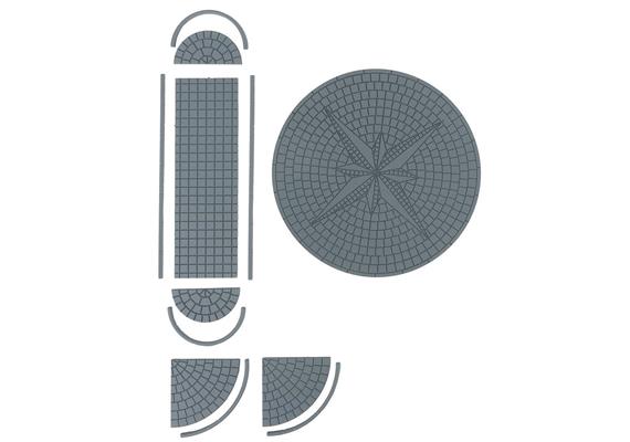 Faller 180277 Mini-Kreisverkehr und Verkehrsinsel - H0 (1:87) | Bild 2