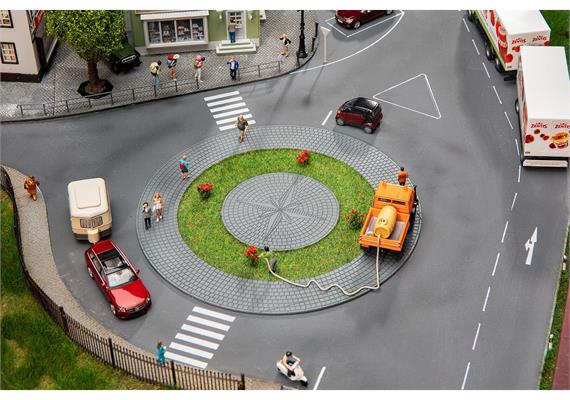 Faller 180278 Kreisverkehr und Verkehrsinsel - H0 (1:87) | Bild 1