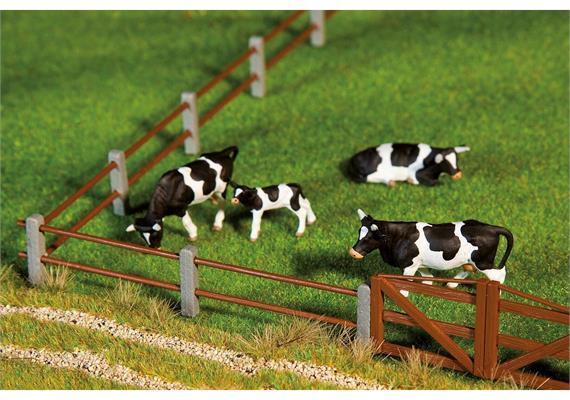 Faller 180431 Koppelzaun II, 876 mm - H0 (1:87) | Bild 2