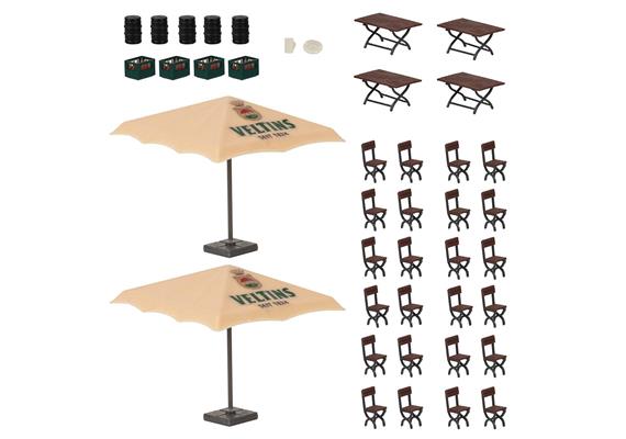 Faller 180437 Biergarten-Set Veltins - H0 (1:87) | Bild 2