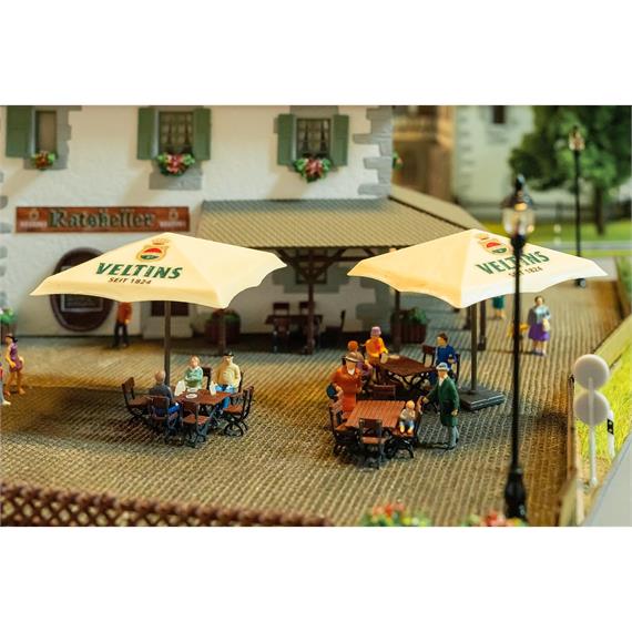 Faller 180437 Biergarten-Set Veltins - H0 (1:87)