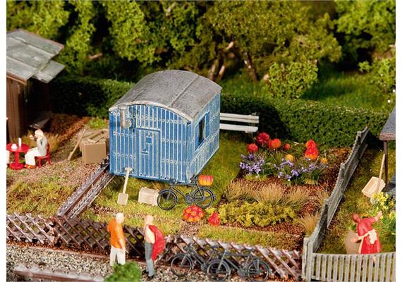 Faller 180490 Schrebergarten mit Bauwagen - H0 (1:87) | Bild 1