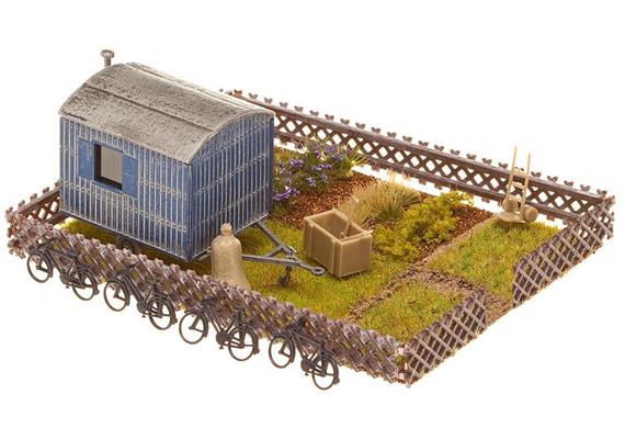 Faller 180490 Schrebergarten mit Bauwagen - H0 (1:87) | Bild 2
