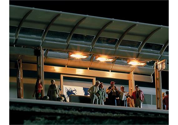 Faller 180644 Bahnsteig Lichtleisten Spur H0 - werkseitig ausverkauft 4.2014/sm | Bild 1