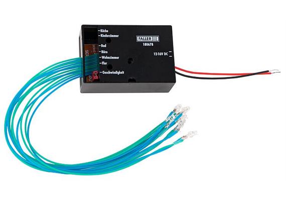 Faller 180678 LED-Gebäudebeleuchtung mit Steuerung | Bild 1