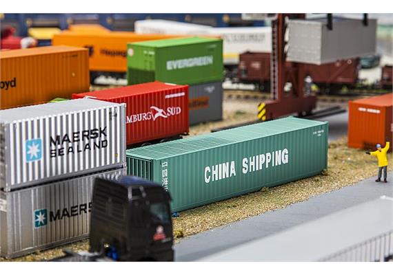 Faller 180844 40´ Hi-Cube Container "China Shipping" HO
