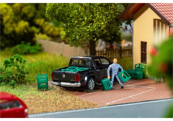 Faller 180878 12 Bierkästen ohne Flaschen - H0 (1:87) | Bild 1