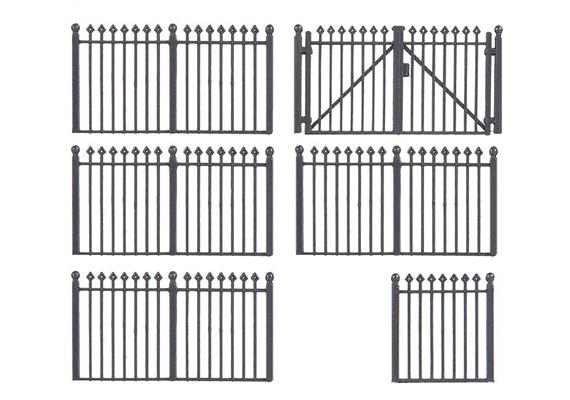Faller 180958 Eisenzaun | Bild 2