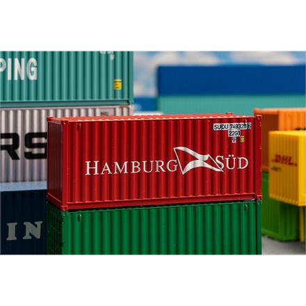Faller 182001 20' Container HAMBURG SÜD - H0 (1:87)