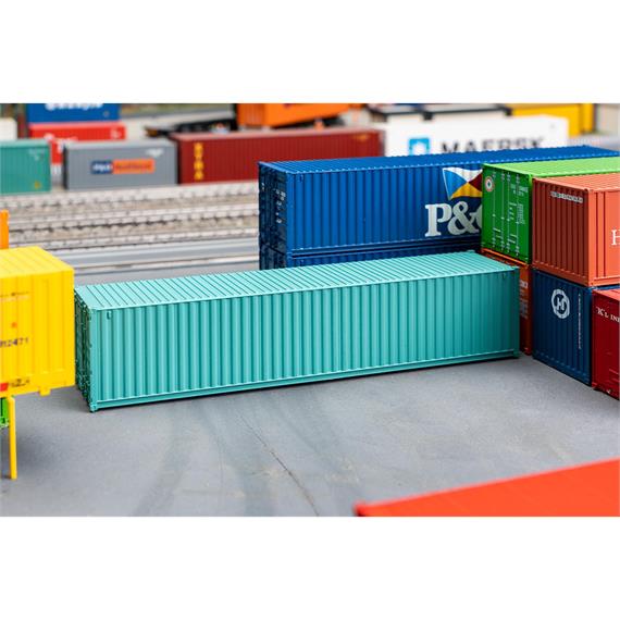 Faller 182103 40' Container, grün - H0 (1:87)