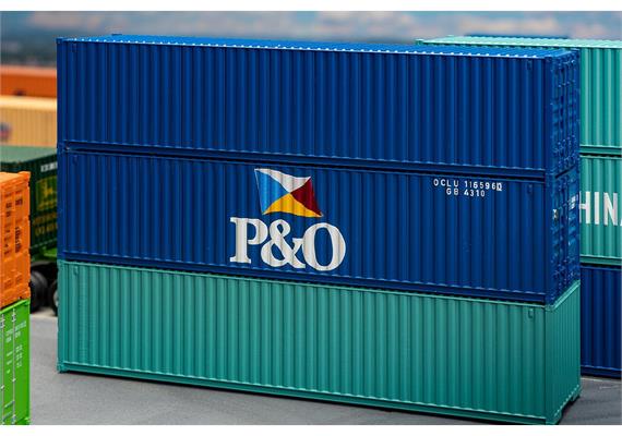 Faller 182104 40' Container P&O - H0 (1:87) | Bild 1