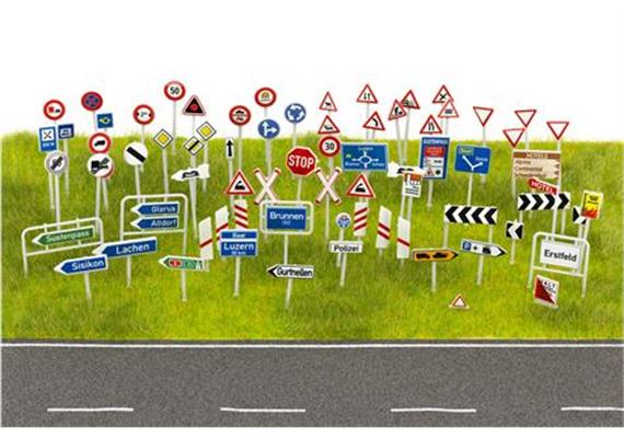 Faller 190592 Schweizer Verkehrsschilder - Set III - H0 (1:87) | Bild 1