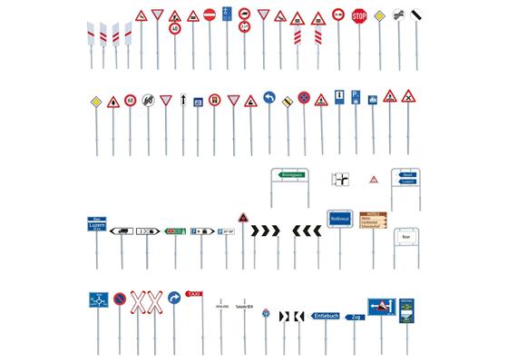 Faller 190593 Schweizer Verkehrsschilder - Set IV - H0 (1:87) | Bild 1