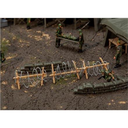 Faller 190779 Drahtsperren der Schweizer Armee - H0 (1:87)