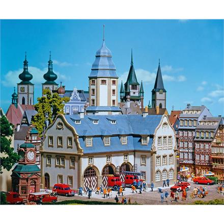Faller 191835 Rathaus mit Feuerwache - H0 (1:87)