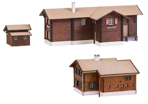 Faller 212124 Bahnhof-Set Stugl-Stuls - N (1:160) | Bild 2
