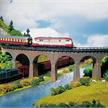 Faller 222586 Viaduktbrücken gebogen, N (1:160) | Bild 1