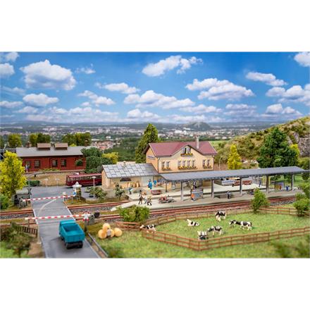 Faller 239007 Aktions-Set Bahnhof Dennenberg - N (1:160)