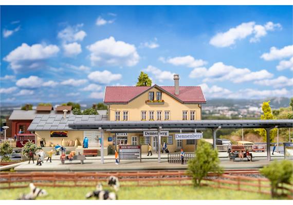 Faller 239007 Aktions-Set Bahnhof Dennenberg - N (1:160) | Bild 2