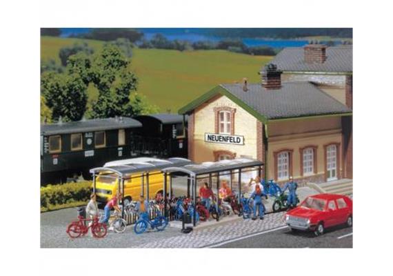 Faller 272544 Fahrradunterstand City Compact Spur N