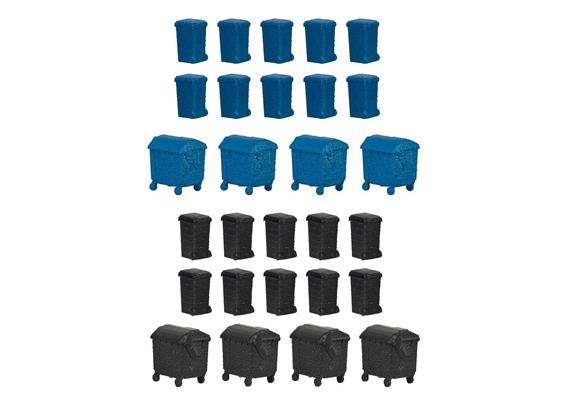 Faller 272919 Mülltonnen-Set - N (1:160) | Bild 3