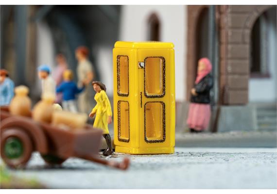 Faller 272928 2 Telefonzellen Bundespost - N (1:160) | Bild 1