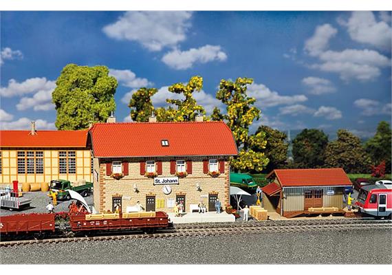 Faller Bahnhofset St. Johann Spur H0
