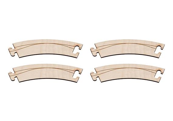 Faller Car System 161921 Laser-Street Fahrbahnbogen 45° - H0 (1:87)