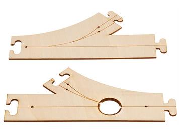 Faller Car System 161940 Laser-Street Weiche 212,5 x 102,5 mm - H0 (1:87)